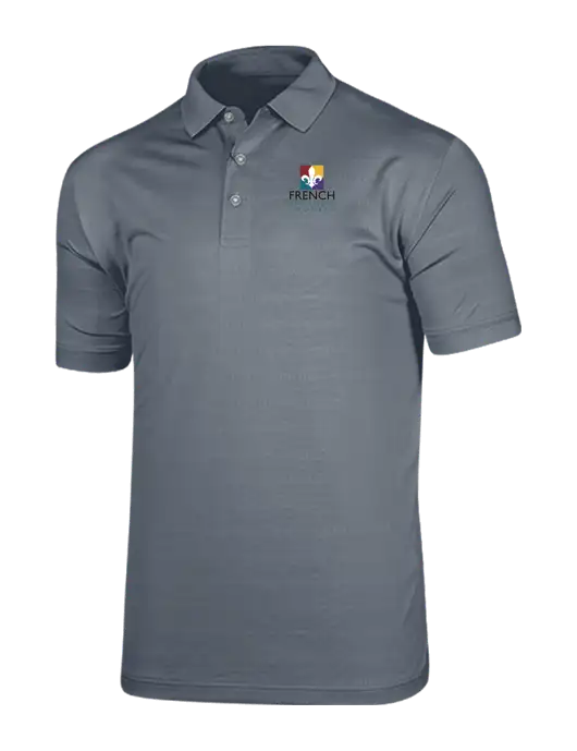 Callaway Vibrant Light Grey Ventilated Polo w/French Brothers Homes Logo