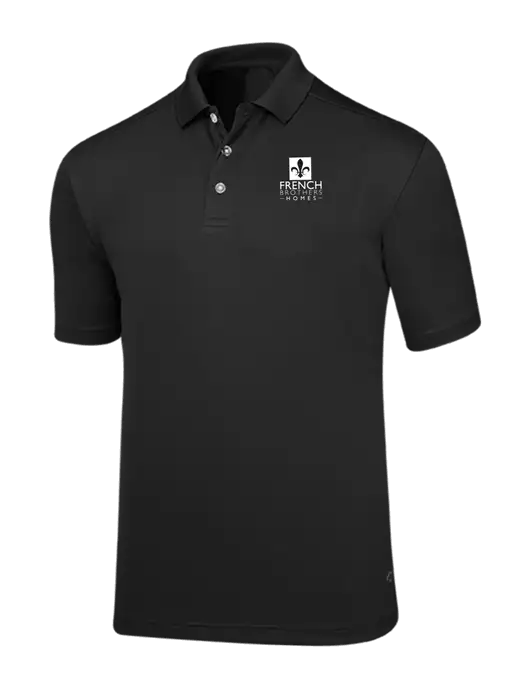 Callaway Core Black Performance Polo w/French Brothers Homes Logo