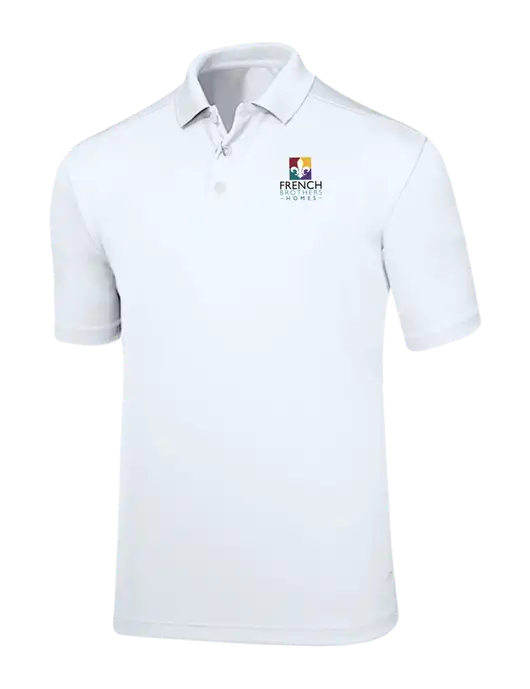 Callaway Core Bright White Performance Polo w/French Brothers Homes Logo