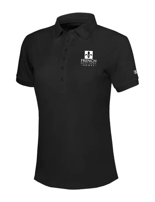 OGIO Womens Blacktop Jewel Polo w/French Brothers Homes Logo