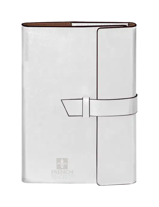 Fabrizio White 6.875 x 9.56 Portfolio w/French Brothers Homes Logo