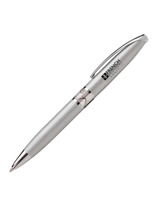 Illusion Silver Pen - Black Ink w/French Brothers Homes Logo