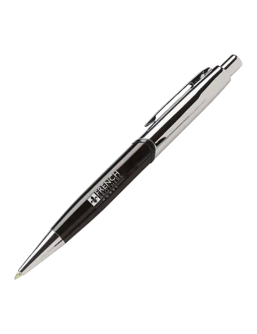 Chimera Black Pen - Black Ink w/French Brothers Homes Logo