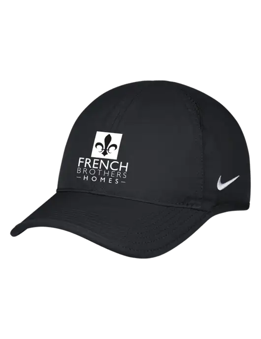 Nike Black Featherlight Cap w/French Brothers Homes Logo
