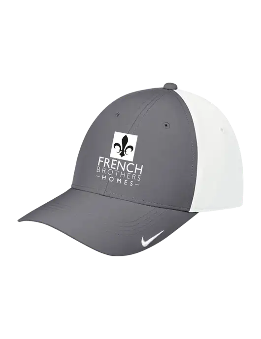 Nike Dark Grey/White Dri-FIT Legacy Cap w/French Brothers Homes Logo