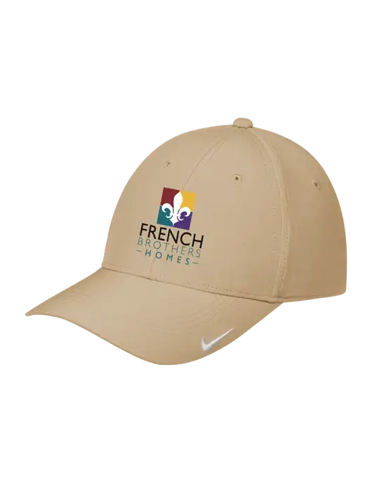 Nike Tan Dri-FIT Legacy Cap w/French Brothers Homes Logo