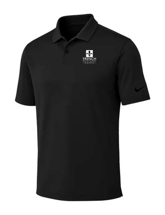 Nike Black Dri-FIT Vapor Polo w/French Brothers Homes Logo