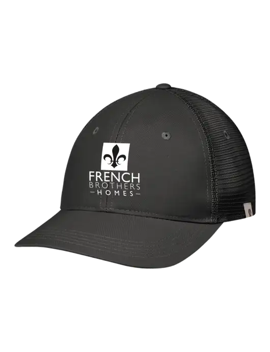 Carhartt Black Trucker Rugged Pro Series Cap w/French Brothers Homes Logo