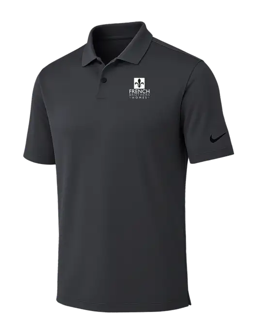Nike Dark Grey Dri-FIT Vapor Polo w/French Brothers Homes Logo