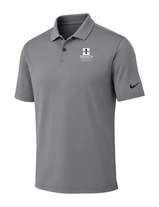 Nike Medium Grey Dri-FIT Vapor Polo w/French Brothers Homes Logo