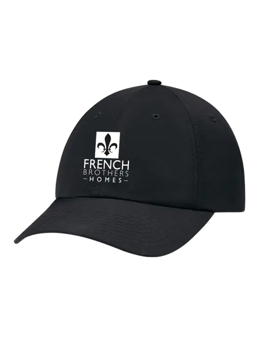 Richardson Relaxed Performance Lite Black Cap w/French Brothers Homes Logo