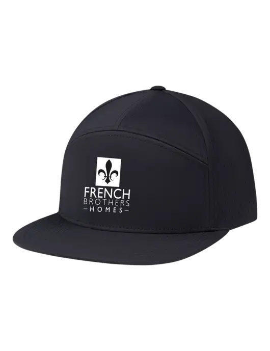 Richardson Black Cannon Cap w/French Brothers Homes Logo