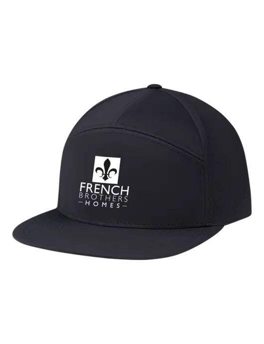 Richardson Black Cannon Cap w/French Brothers Homes Logo
