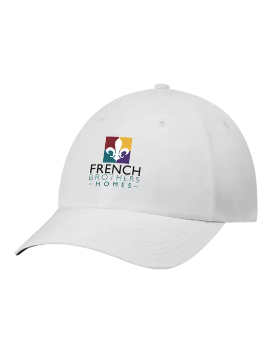 Richardson Relaxed Performance Lite White Cap w/French Brothers Homes Logo