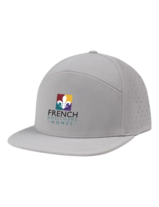 Richardson Light Grey Cannon Cap w/French Brothers Homes Logo